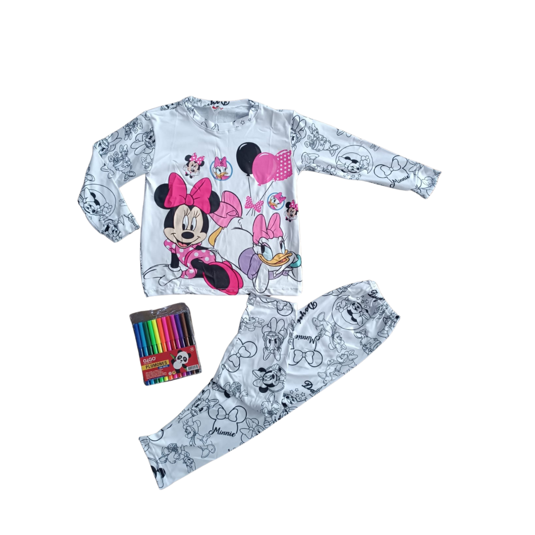 pijama para colorear