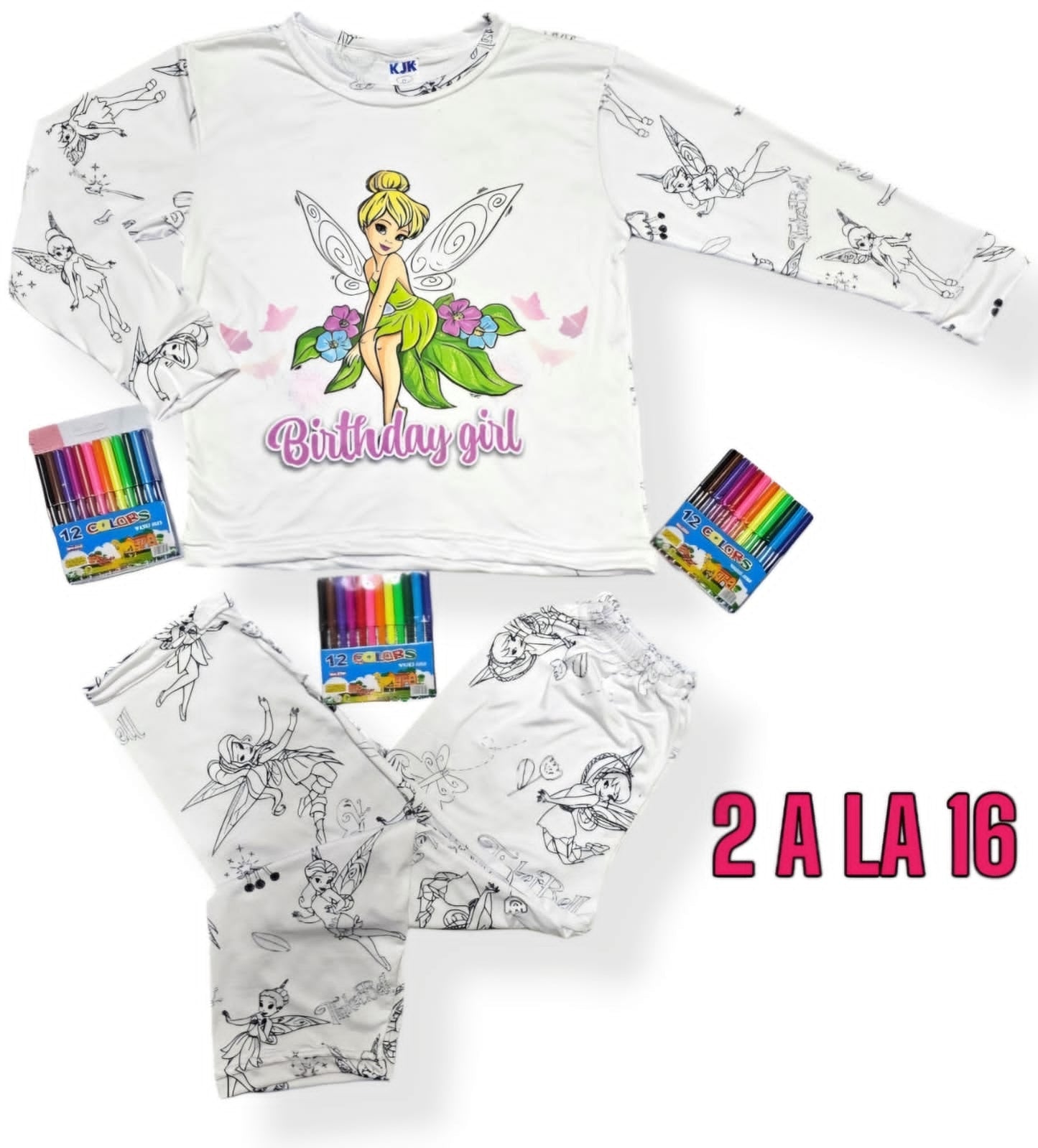 pijama para colorear